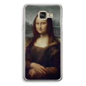 CaseCompany Mona Lisa: Samsung Galaxy A5 (2016) Transparant Hoesje
