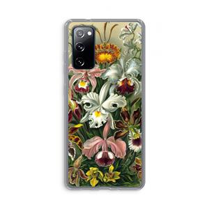 CaseCompany Haeckel Orchidae: Samsung Galaxy S20 FE / S20 FE 5G Transparant Hoesje