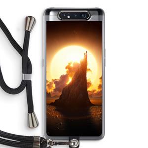 CaseCompany Children of the Sun: Samsung Galaxy A80 Transparant Hoesje met koord