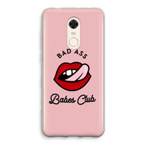CaseCompany Badass Babes Club: Xiaomi Redmi 5 Transparant Hoesje