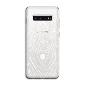 CaseCompany It's Complicated: Samsung Galaxy S10 4G Transparant Hoesje