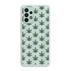 CaseCompany Weed: Samsung Galaxy A52s 5G Transparant Hoesje