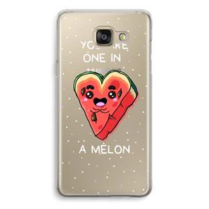 CaseCompany One In A Melon: Samsung Galaxy A5 (2016) Transparant Hoesje
