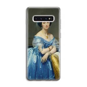 CaseCompany Eleonore: Samsung Galaxy S10 4G Transparant Hoesje