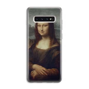 CaseCompany Mona Lisa: Samsung Galaxy S10 4G Transparant Hoesje