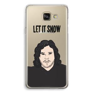 CaseCompany Let It Snow: Samsung Galaxy A5 (2016) Transparant Hoesje
