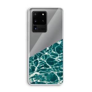 CaseCompany Weerkaatsing water: Samsung Galaxy S20 Ultra Transparant Hoesje