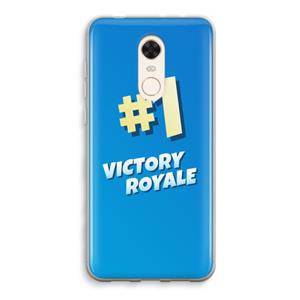 CaseCompany Victory Royale: Xiaomi Redmi 5 Transparant Hoesje