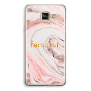 CaseCompany Feminist: Samsung Galaxy A5 (2016) Transparant Hoesje