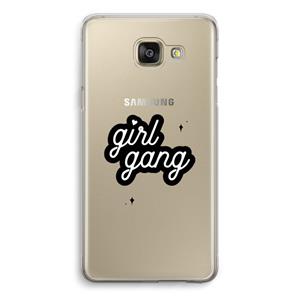 CaseCompany Girl Gang: Samsung Galaxy A5 (2016) Transparant Hoesje