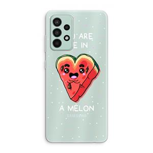 CaseCompany One In A Melon: Samsung Galaxy A52s 5G Transparant Hoesje