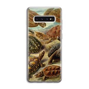 CaseCompany Haeckel Chelonia: Samsung Galaxy S10 4G Transparant Hoesje
