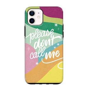 CaseCompany Don't call: iPhone 12 mini Tough Case