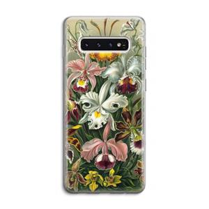 CaseCompany Haeckel Orchidae: Samsung Galaxy S10 4G Transparant Hoesje