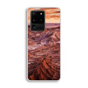 CaseCompany Mars: Samsung Galaxy S20 Ultra Transparant Hoesje