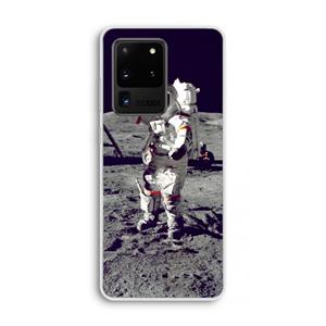 CaseCompany Spaceman: Samsung Galaxy S20 Ultra Transparant Hoesje