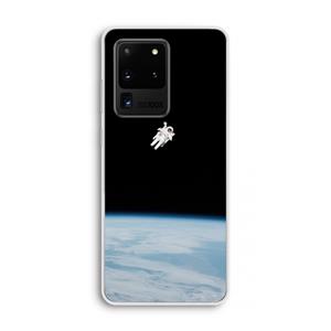 CaseCompany Alone in Space: Samsung Galaxy S20 Ultra Transparant Hoesje