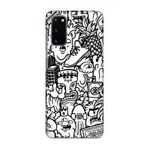 CaseCompany Vexx Mixtape #2: Volledig geprint Samsung Galaxy S20 Hoesje