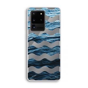 CaseCompany Oceaan: Samsung Galaxy S20 Ultra Transparant Hoesje