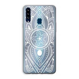CaseCompany It's Complicated: Samsung Galaxy A20s Transparant Hoesje