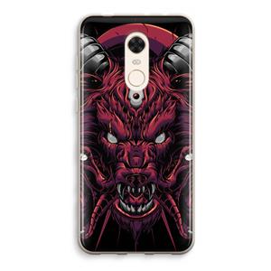 CaseCompany Hell Hound and Serpents: Xiaomi Redmi 5 Transparant Hoesje