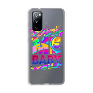 CaseCompany Touch Me: Samsung Galaxy S20 FE / S20 FE 5G Transparant Hoesje