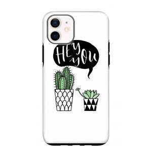 CaseCompany Hey you cactus: iPhone 12 mini Tough Case