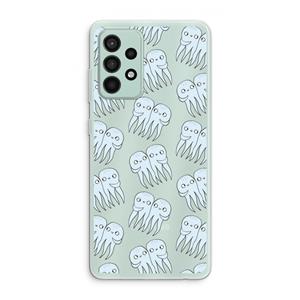 CaseCompany Octopussen: Samsung Galaxy A52s 5G Transparant Hoesje