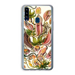 CaseCompany Haeckel Nepenthaceae: Samsung Galaxy A20s Transparant Hoesje