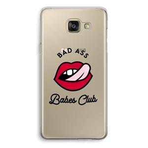 CaseCompany Badass Babes Club: Samsung Galaxy A5 (2016) Transparant Hoesje