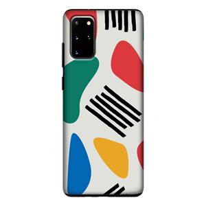 CaseCompany Illustratieve pop 1: Samsung Galaxy S20 Plus Tough Case