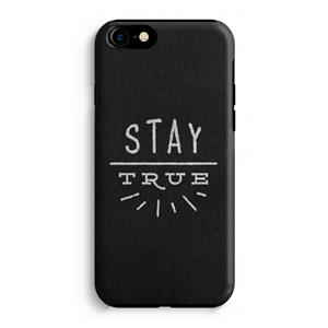CaseCompany Stay true: iPhone 8 Tough Case