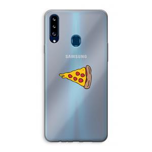 CaseCompany You Complete Me #1: Samsung Galaxy A20s Transparant Hoesje