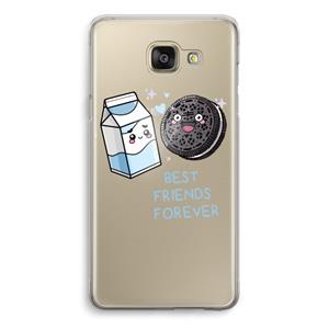 CaseCompany Best Friend Forever: Samsung Galaxy A5 (2016) Transparant Hoesje