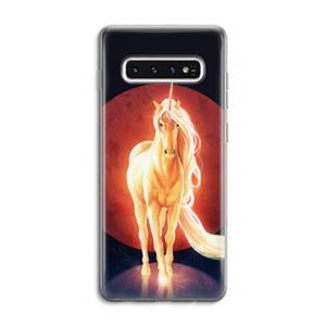 CaseCompany Last Unicorn: Samsung Galaxy S10 4G Transparant Hoesje