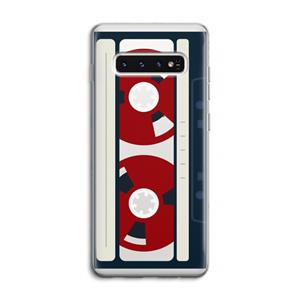 CaseCompany Here's your tape: Samsung Galaxy S10 4G Transparant Hoesje