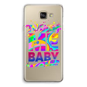 CaseCompany Touch Me: Samsung Galaxy A5 (2016) Transparant Hoesje