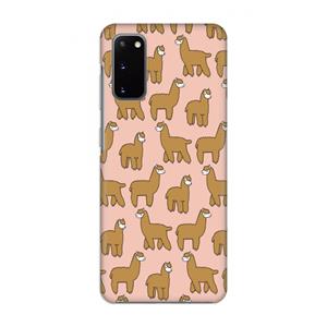 CaseCompany Alpacas: Volledig geprint Samsung Galaxy S20 Hoesje