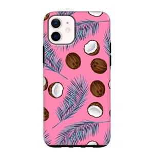 CaseCompany Kokosnoot roze: iPhone 12 mini Tough Case