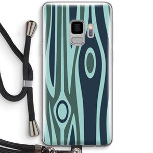 CaseCompany Bast B: Samsung Galaxy S9 Transparant Hoesje met koord