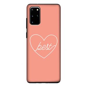 CaseCompany Best heart: Samsung Galaxy S20 Plus Tough Case