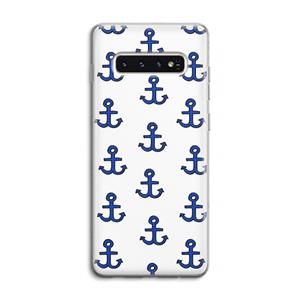 CaseCompany Ankers: Samsung Galaxy S10 4G Transparant Hoesje