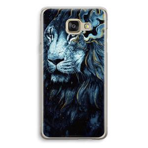 CaseCompany Darkness Lion: Samsung Galaxy A5 (2016) Transparant Hoesje