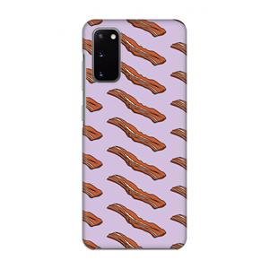 CaseCompany Bacon to my eggs #2: Volledig geprint Samsung Galaxy S20 Hoesje