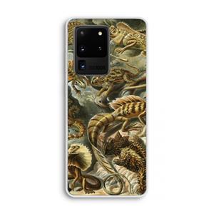 CaseCompany Haeckel Lacertilia: Samsung Galaxy S20 Ultra Transparant Hoesje