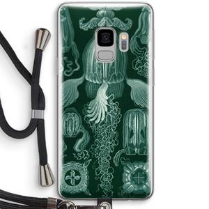 CaseCompany Haeckel Cubomedusae: Samsung Galaxy S9 Transparant Hoesje met koord