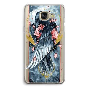 CaseCompany Golden Raven: Samsung Galaxy A5 (2016) Transparant Hoesje
