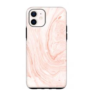 CaseCompany Peach bath: iPhone 12 mini Tough Case