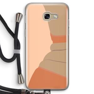 CaseCompany Bikini: Samsung Galaxy A5 (2017) Transparant Hoesje met koord