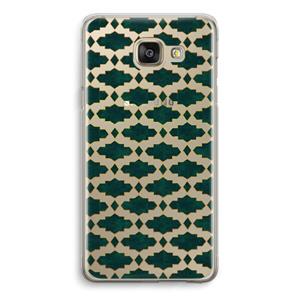 CaseCompany Moroccan tiles: Samsung Galaxy A5 (2016) Transparant Hoesje
